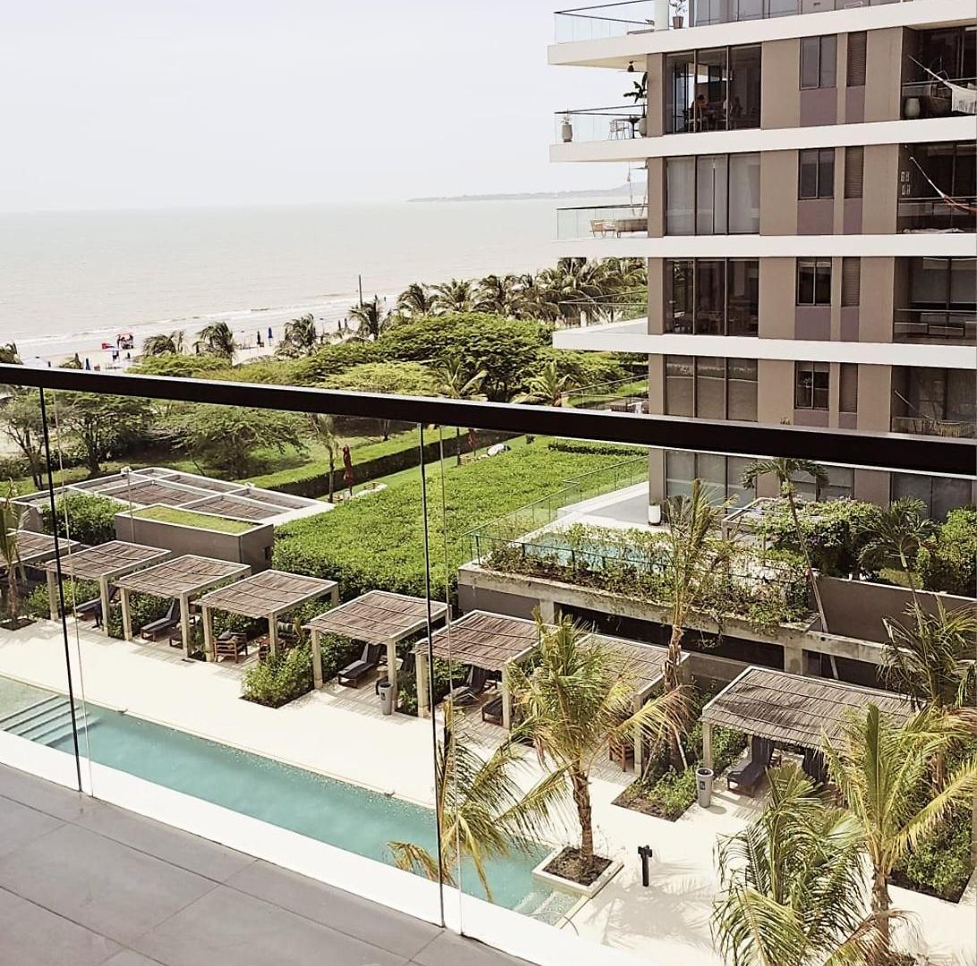 Hermoso En Cartagena-morros Eco Y Eos-vista Al Mar- Salida Directa A La Playa