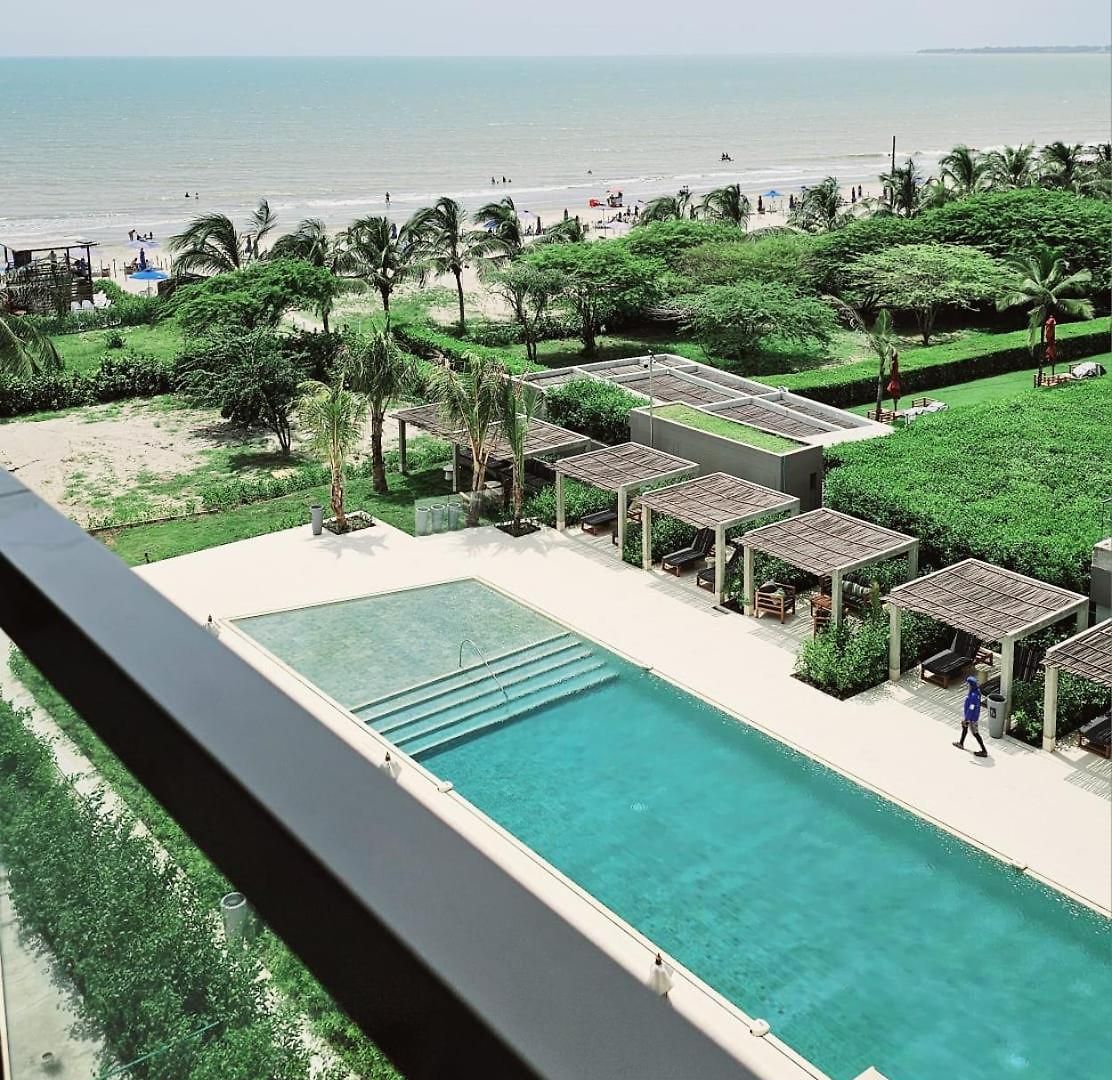 Apartment Hermoso En Cartagena-morros Eco Y Eos-vista Al Mar- Salida Directa A La Playa