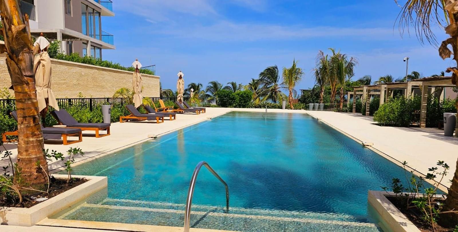 Hermoso En Cartagena-morros Eco Y Eos-vista Al Mar- Salida Directa A La Playa Cartagena