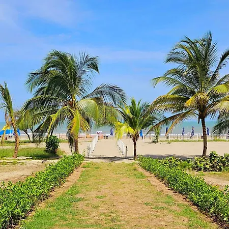 Hermoso En Cartagena-morros Eco Y Eos-vista Al Mar- Salida Directa A La Playa * Cartagena